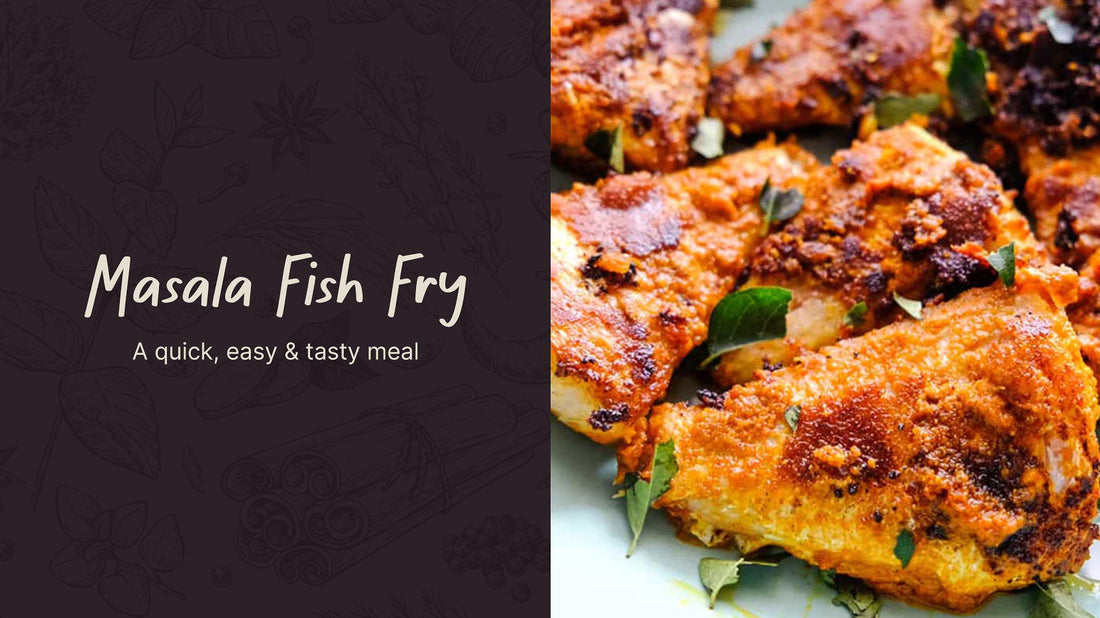 Masala Fish Fry: A Quick, Easy & Tasty Meal