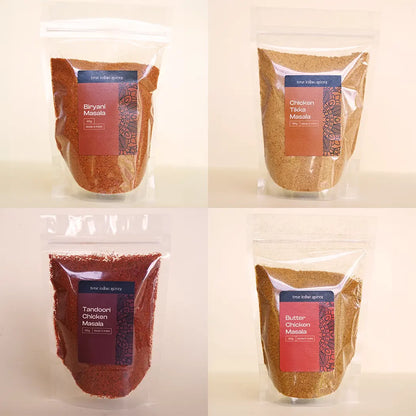 4-Pack: Chicken Curry Spice Mix Set