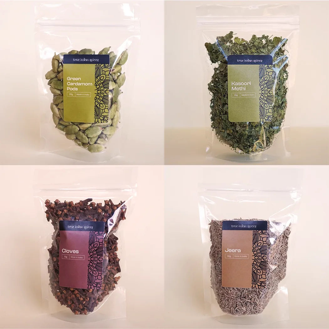 4-Pack: Whole Spices Set