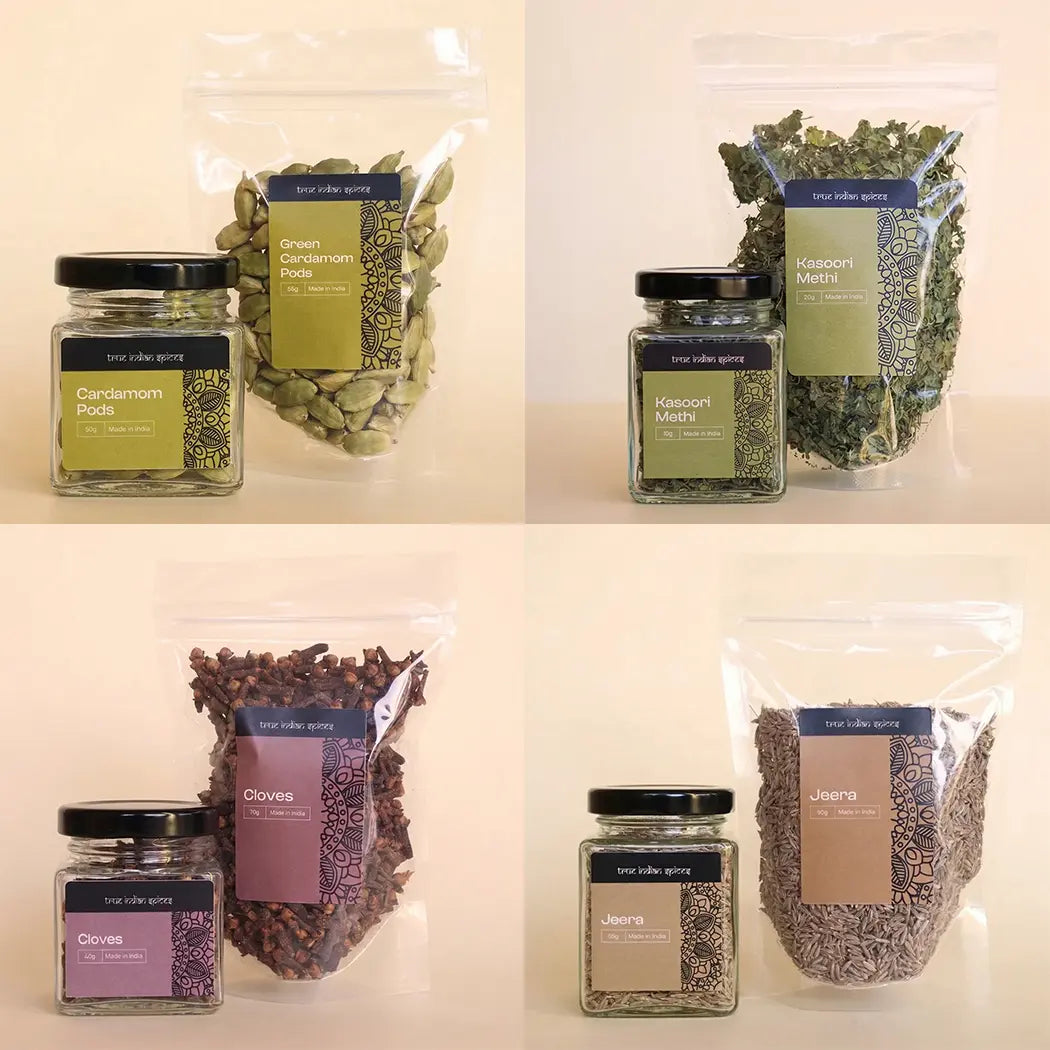 4-Pack: Whole Spices Set