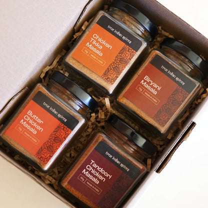 4-Pack: Chicken Curry Spice Mix Set